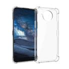 For Nokia 8.3 5G Shockproof Non-slip Thickening TPU Phone Case(Transparent) - 1