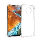 For Nokia G300 5G Shockproof Non-slip Thickening TPU Phone Case(Transparent) - 1