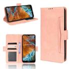 For Nokia G300 Skin Feel Calf Pattern Leather Phone Case(Pink) - 1
