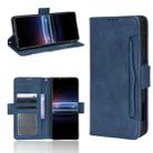 For Sony Xperia Pro-I Skin Feel Calf Pattern Leather Phone Case(Blue) - 1