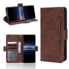 For Sony Xperia Pro-I Skin Feel Calf Pattern Leather Phone Case(Brown) - 1