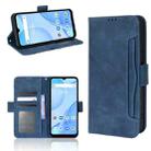 For UMIDIGI Power 5S Skin Feel Calf Pattern Leather Phone Case(Blue) - 1