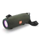 T&G TG322 40W Waterproof Portable LED Bluetooth Speaker(Army Green) - 1