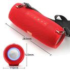 T&G TG322 40W Waterproof Portable LED Bluetooth Speaker(Red) - 3