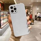 For iPhone 13 mini Glossy Straight-Edge TPU Phone Case (Light Blue) - 1