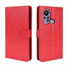 For Infinix Hot 11S Retro Crazy Horse Texture Leather Phone Case(Red) - 1