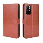 For Xiaomi Redmi Note 11 5G/Poco M4 Pro Retro Crazy Horse Texture Leather Phone Case(Brown) - 1