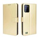 For Oukitel C25 Retro Crazy Horse Texture Leather Phone Case(Gold) - 1