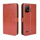 For UMIDIGI Bison X10 Retro Crazy Horse Texture Leather Phone Case(Brown) - 1