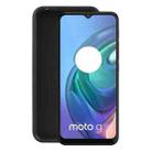 TPU Phone Case For Motorola Moto G10 Power(Full Matte Black) - 1