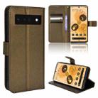 For Google Pixel 6 Pro Diamond Texture Leather Phone Case(Copper) - 1