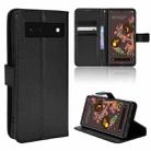 For Google Pixel 6 Diamond Texture Leather Phone Case(Black) - 1