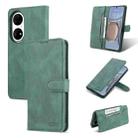 For Huawei P50 AZNS Dream II Skin Feel Horizontal Flip Leather Case(Green) - 1