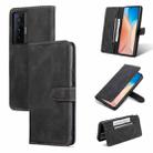 For vivo X70 AZNS Dream II Skin Feel Horizontal Flip Leather Case(Black) - 1