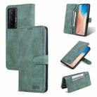 For vivo X70 Pro AZNS Dream II Skin Feel Horizontal Flip Leather Case(Green) - 1