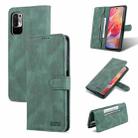 For Xiaomi Poco M3 Pro 5G / Redmi Note 10 5G AZNS Dream II Skin Feel Horizontal Flip Leather Case(Green) - 1