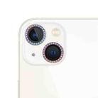 For iPhone 13 9H Point Drill Camera Lens Protector Circle(Colorful) - 1