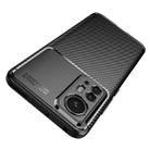 For Xiaomi 12 Pro 5G Carbon Fiber Texture Shockproof TPU Phone Case(Black) - 3