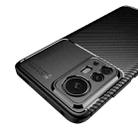 For Xiaomi 12 Pro 5G Carbon Fiber Texture Shockproof TPU Phone Case(Black) - 7