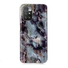 For Xiaomi Redmi 10 Marble Pattern Soft TPU Phone Case(Brown) - 1