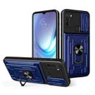 For Motorola Moto G50 Sliding Camshield Card Phone Case(Blue) - 1