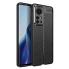 For Xiaomi 12 Pro 5G Litchi Texture TPU Shockproof Phone Case(Black) - 1