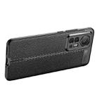 For Xiaomi 12 Pro 5G Litchi Texture TPU Shockproof Phone Case(Black) - 4