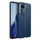 For Xiaomi 12 Pro 5G Litchi Texture TPU Shockproof Phone Case(Blue) - 1