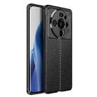 For Xiaomi Mi 12S Ultra 5G Litchi Texture TPU Shockproof Phone Case(Black) - 1