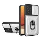 For Samsung Galaxy A33 5G Sliding Camshield Card Phone Case(White) - 1