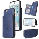 Calf Texture Magnetic Case For iPhone 6s Plus / 6 Plus(Blue) - 1
