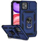 For iPhone 11 Sliding Camshield Holder Phone Case (Blue) - 1