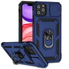 For iPhone 11 Pro Sliding Camshield Holder Phone Case (Blue) - 1