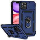 For iPhone 11 Pro Max Sliding Camshield Holder Phone Case (Blue) - 1