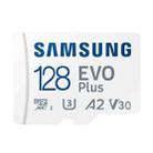Original Samsung EVO Plus Micro SD Memory Card (2021), Capacity:128GB(White Blue) - 1