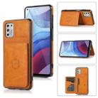 For Motorola Moto G Stylus 2021 Calf Texture Magnetic Phone Case(Brown) - 1