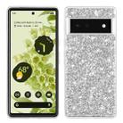 For Google Pixel 6 Glitter Powder Shockproof TPU Protective Phone Case(Silver) - 1