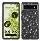 For Google Pixel 6 Pro Glitter Powder Shockproof TPU Protective Phone Case(Black) - 1