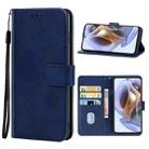 Leather Phone Case For Motorola Moto G31 / G41(Blue) - 1