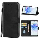 Leather Phone Case For ZTE Libero 5G II(Black) - 1