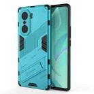 For Honor 60 Punk Armor 2 in 1 PC + TPU Phone Case(Blue) - 1