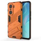 For Honor 60 Pro Punk Armor 2 in 1 PC + TPU Phone Case(Orange) - 1