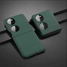 For Huawei P50 Pocket Oil-sprayed Ultra-thin Folding Phone Case(Green) - 1