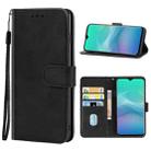 Leather Phone Case For Blackview A60 Plus(Black) - 1