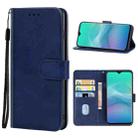 Leather Phone Case For Blackview A60 Plus(Blue) - 1