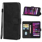 Leather Phone Case For CAT S62 Pro(Black) - 1