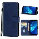 Leather Phone Case For Cricket Icon 2(Blue) - 1