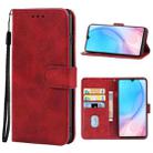 Leather Phone Case For CUBOT J9(Red) - 1