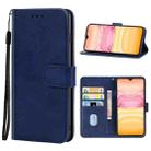 Leather Phone Case For CUBOT X20(Blue) - 1