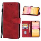 Leather Phone Case For CUBOT X20(Red) - 1
